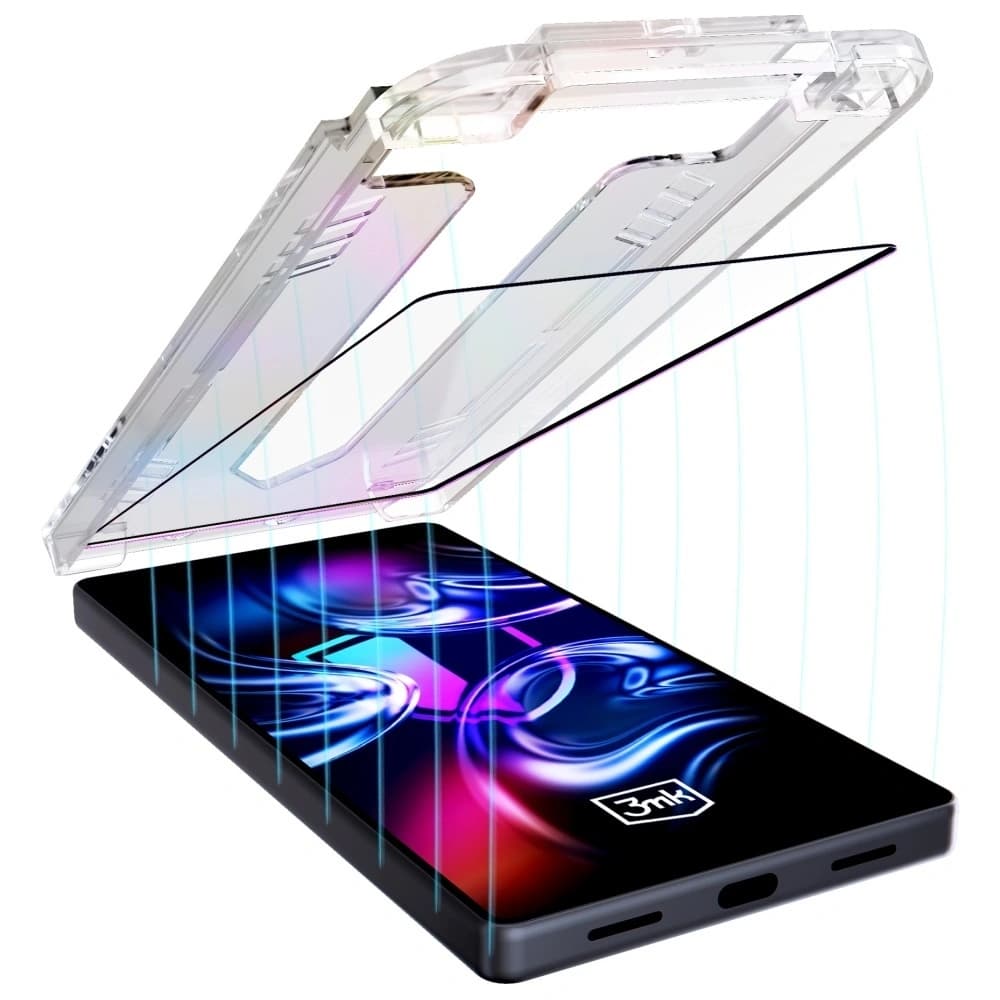 Szkło hartowane 3MK HardGlass Max z aplikatorem do Apple iPhone 15 Pro Max - 7