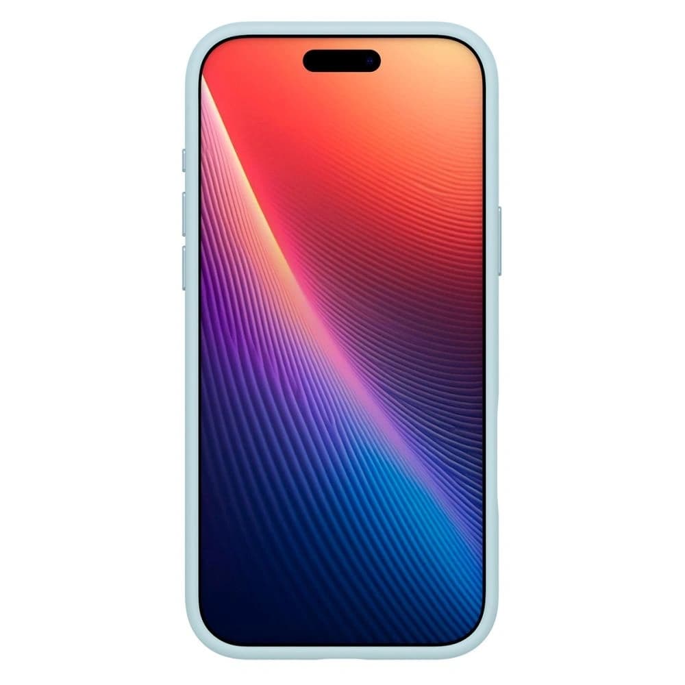 Spigen Silicone Fit Mag MagSafe Apple iPhone 17 Pro Max Lautlos Blau - 4