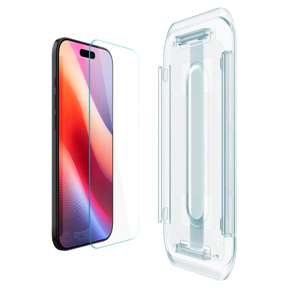 Szkło hartowane Spigen Glas.tr ez Fit do Apple iPhone Air Clear [2 PACK] - 4
