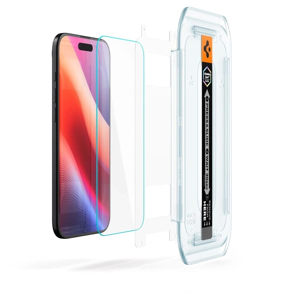 Szkło hartowane Spigen Glas.tr ez Fit do Apple iPhone Air Clear [2 PACK] - 7