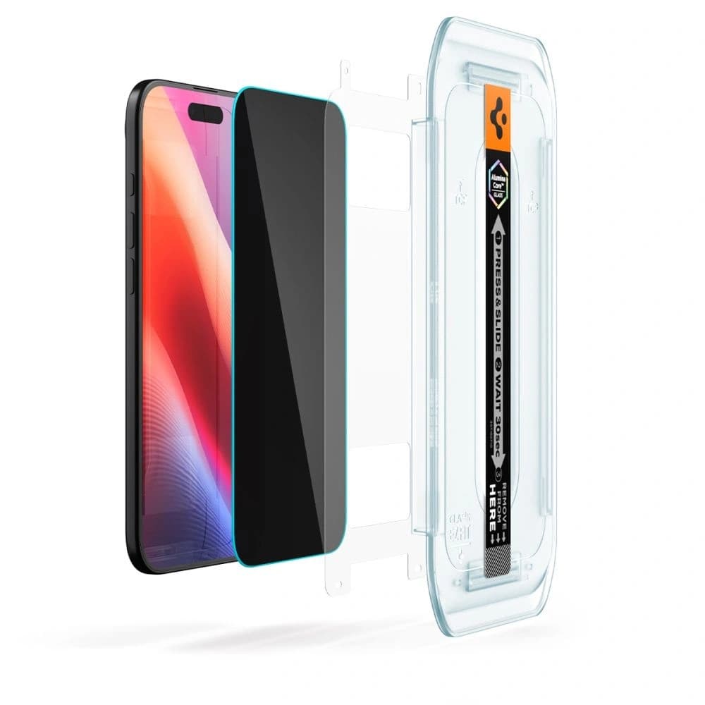 Szkło prywatyzujące Spigen Glas.tr ez Fit do Apple iPhone Air Privacy [2 PACK] - 7