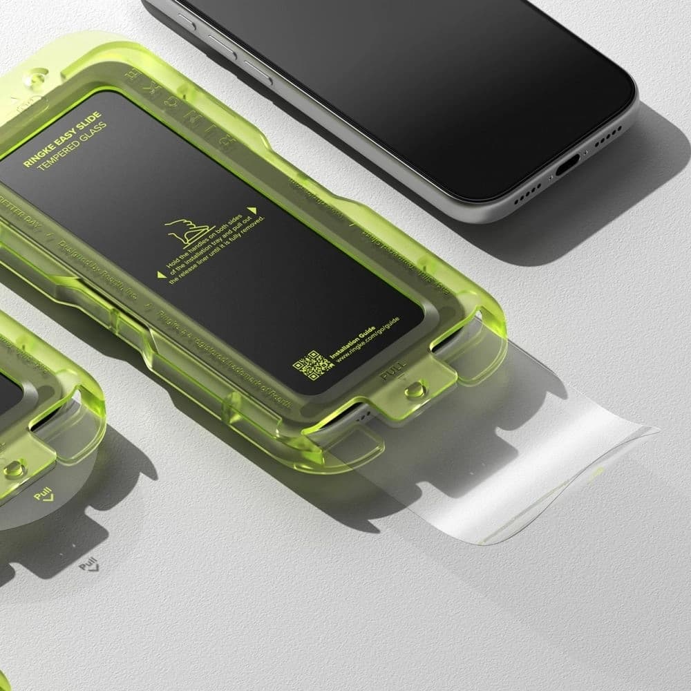 Ringke Easy Slide Apple iPhone 17 Pro Schwarz [2 PACK] - 4