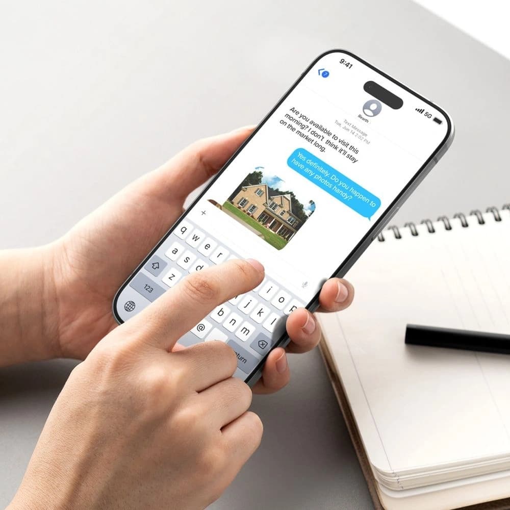 Szkło hartowane Ringke Easy Slide do Apple iPhone Air Black [2 PACK] - 5