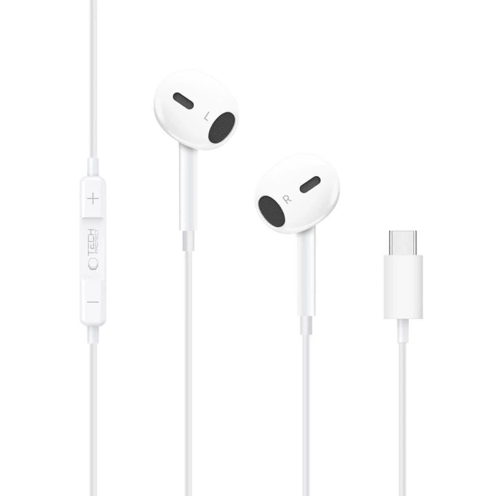 Tech-Protect Ultraboost USB-C Earphone Core G2 White - 2