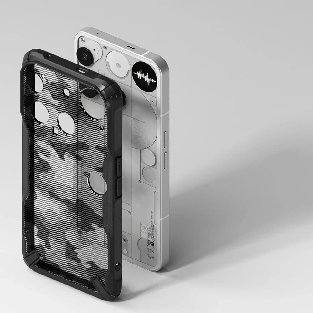 Ringke Fusion-X Nothing Phone (3) Camo Black - 4