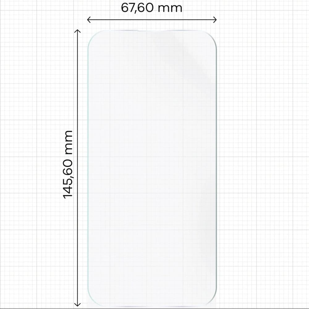 Folia hydrożelowa na ekran Bizon Glass Hydrogel Front do Apple iPhone 16 Pro / 17 - 2