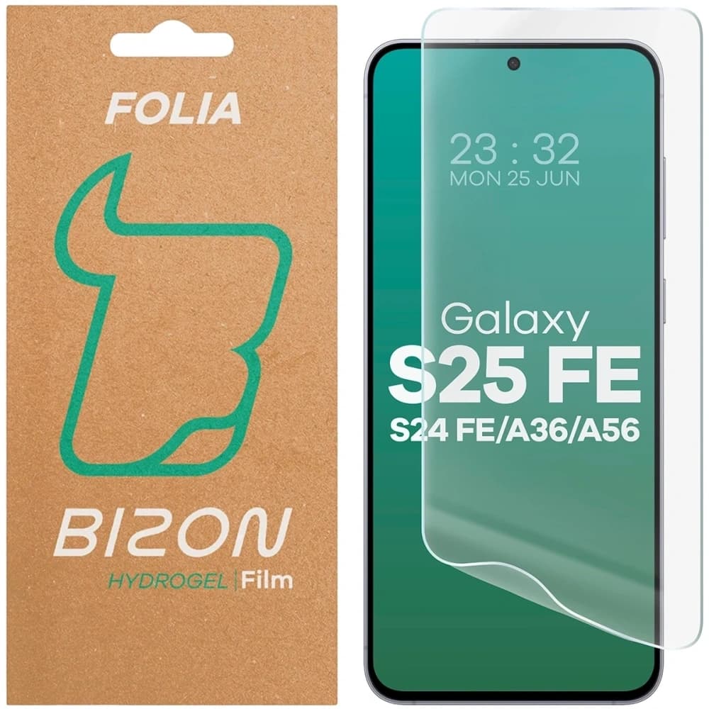 Bizon Glass Hydrogel Front Samsung Galaxy S25 FE / S24 FE / A36 5G / A56 5G - 1