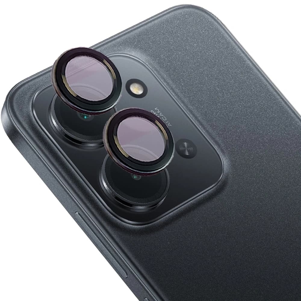 Bizon üveg Snap lencse Xiaomi Redmi 15C 4G fekete keret - 1