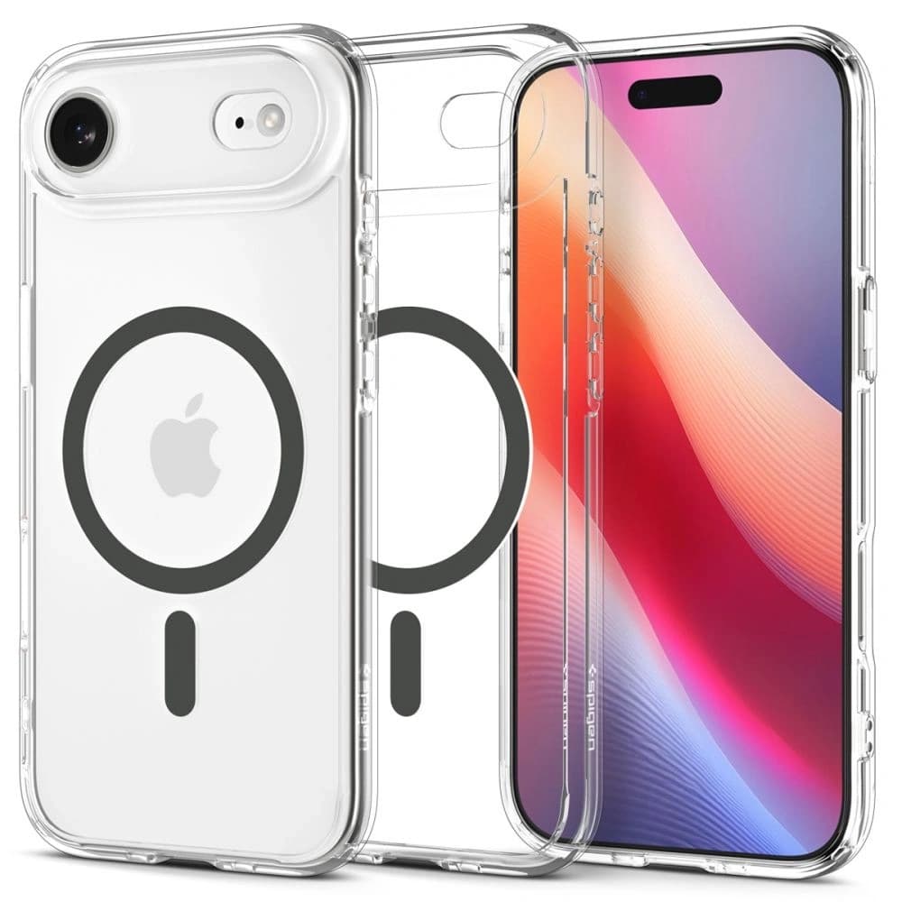 Etui Spigen Ultra Hybrid Mag MagSafe do Apple iPhone Air Clear/graphite - 1