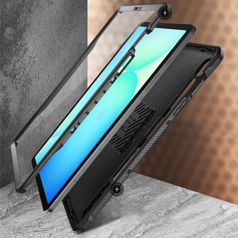 Supcase Unicorn Beetle Pro Samsung Galaxy Tab S9 11.0 / S9 FE / S10 FE / S10 Lite 10.9 X710 / X716b / X510 / X516b / X520 / X526 / X400 / X406b Fekete - 3