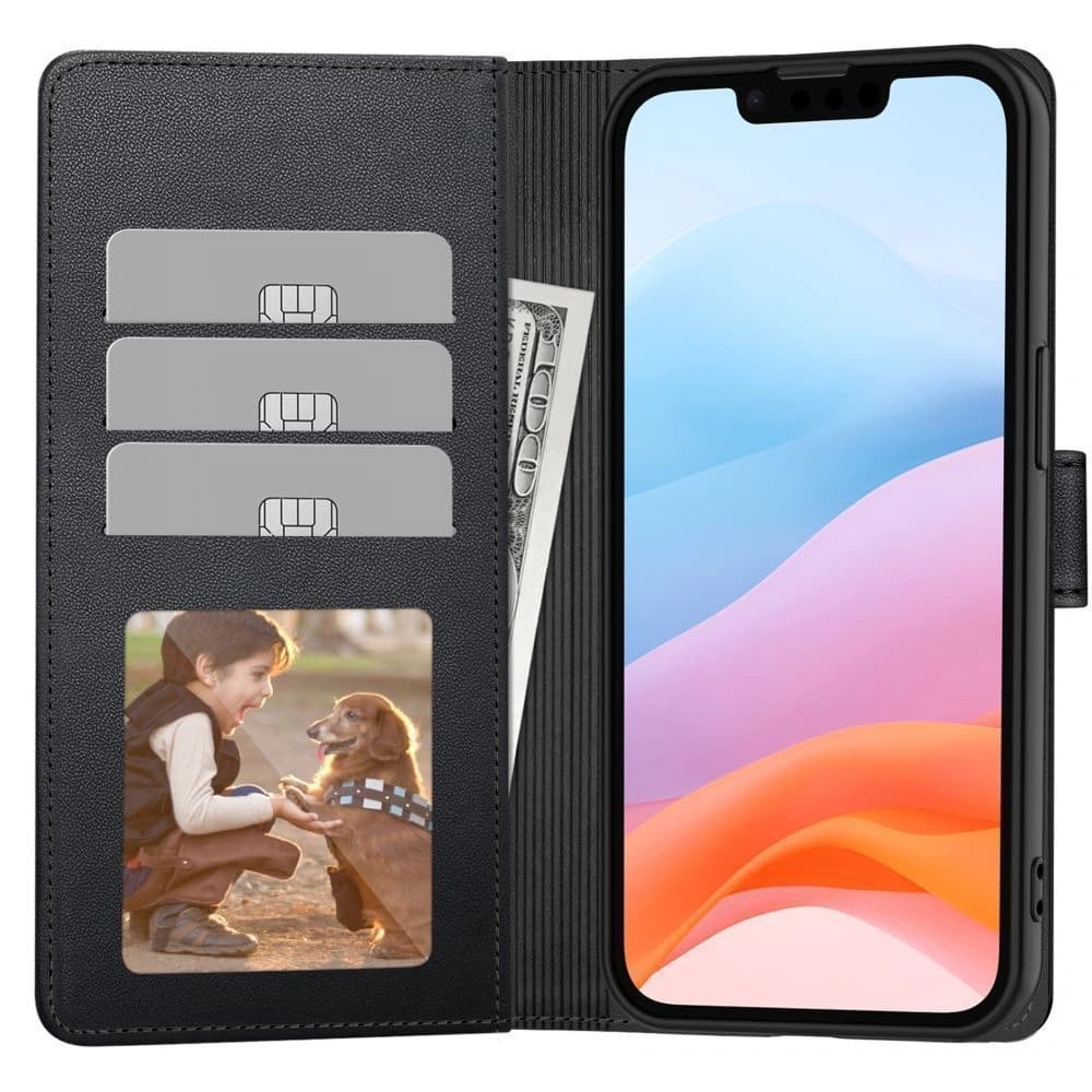 Tech-Protect Wallet Xiaomi Poco M7 Black - 2