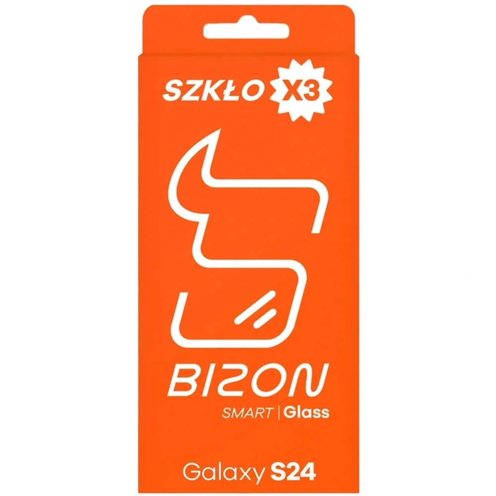 Bizon Smart 2.5D Glass Samsung Galaxy S24 [3 PACK] - 4