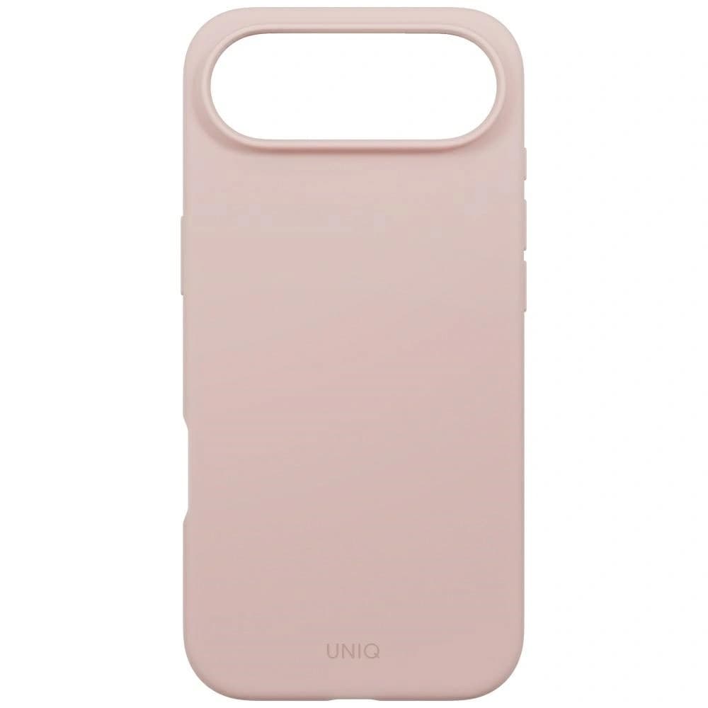 Etui UNIQ Lino do Apple iPhone Air Magclick Charging różowy - 3