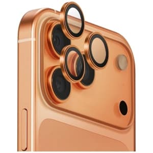 UNIQ Optix Aluminium Camera Lens Protector Apple iPhone 17 Pro / iPhone 17 Pro Max with an applicator amber