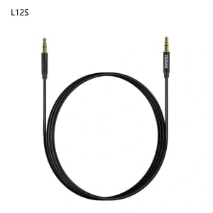 DUDAO L12S AUX Cable mini jack 3.5mm 1m 3-pole stereo black