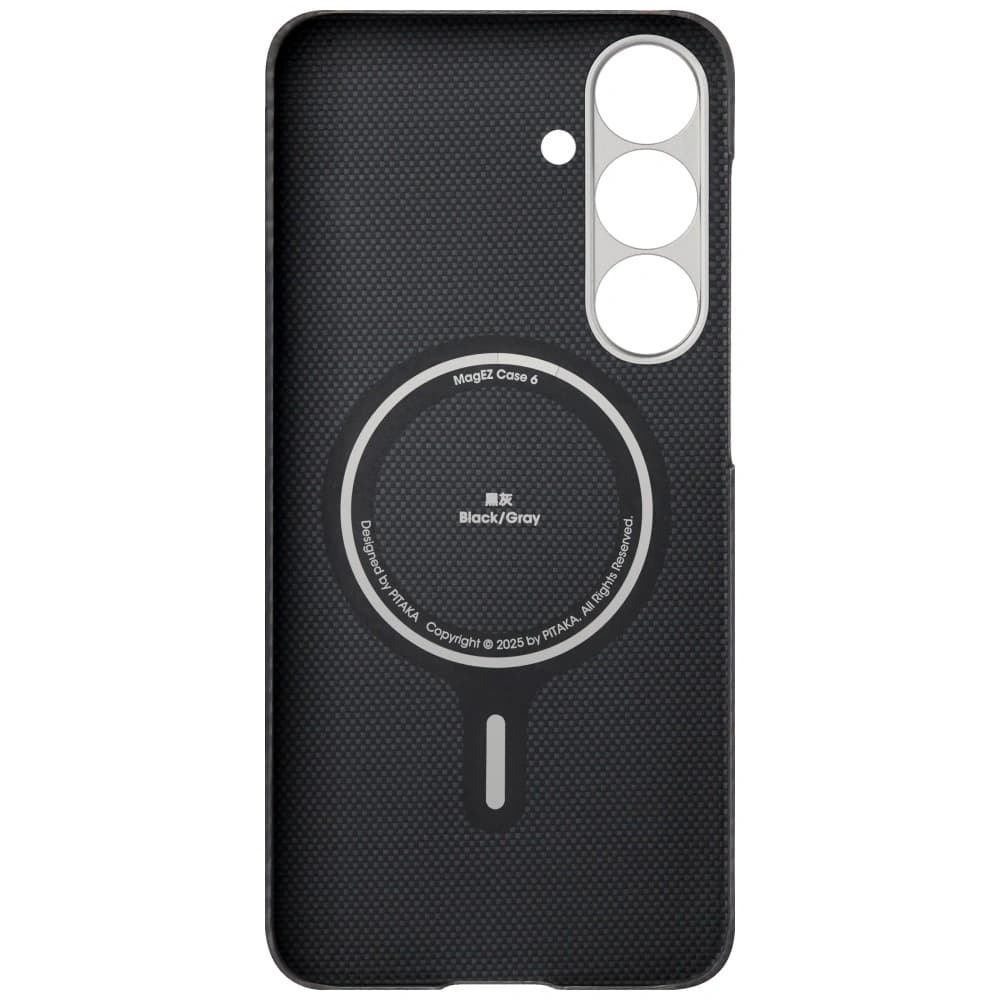 PITAKA Ultra-Slim MagSafe Samsung Galaxy S25 black grey - 8