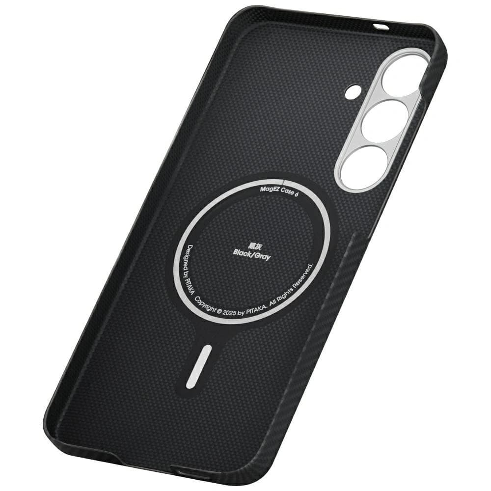 PITAKA Ultra-Slim MagSafe Samsung Galaxy S25 black grey - 10