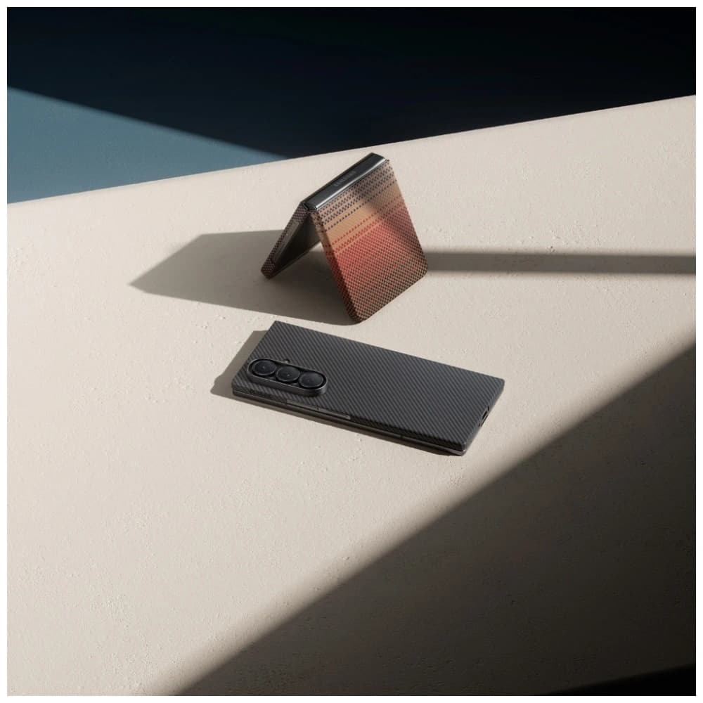 PITAKA Ultra-Slim MagSafe Samsung Galaxy Z Fold7 fekete szürke - 6