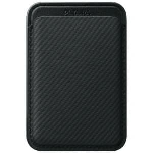 PITAKA Woven Magnetic Wallet MagSafe black grey