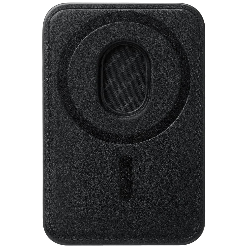 PITAKA Woven Magnetic Wallet MagSafe black grey - 4