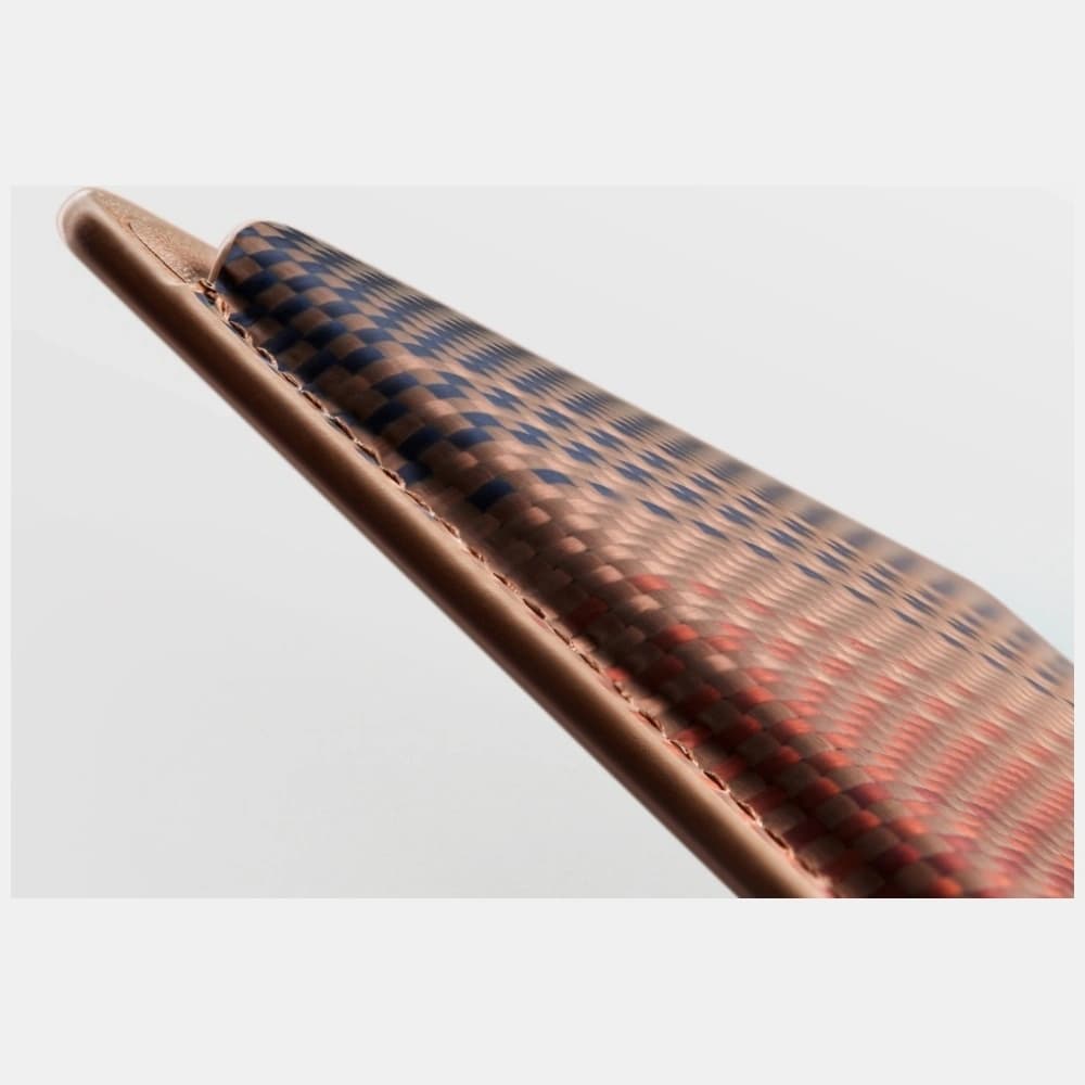 PITAKA Woven Magnetic Wallet MagSafe sunset - 9