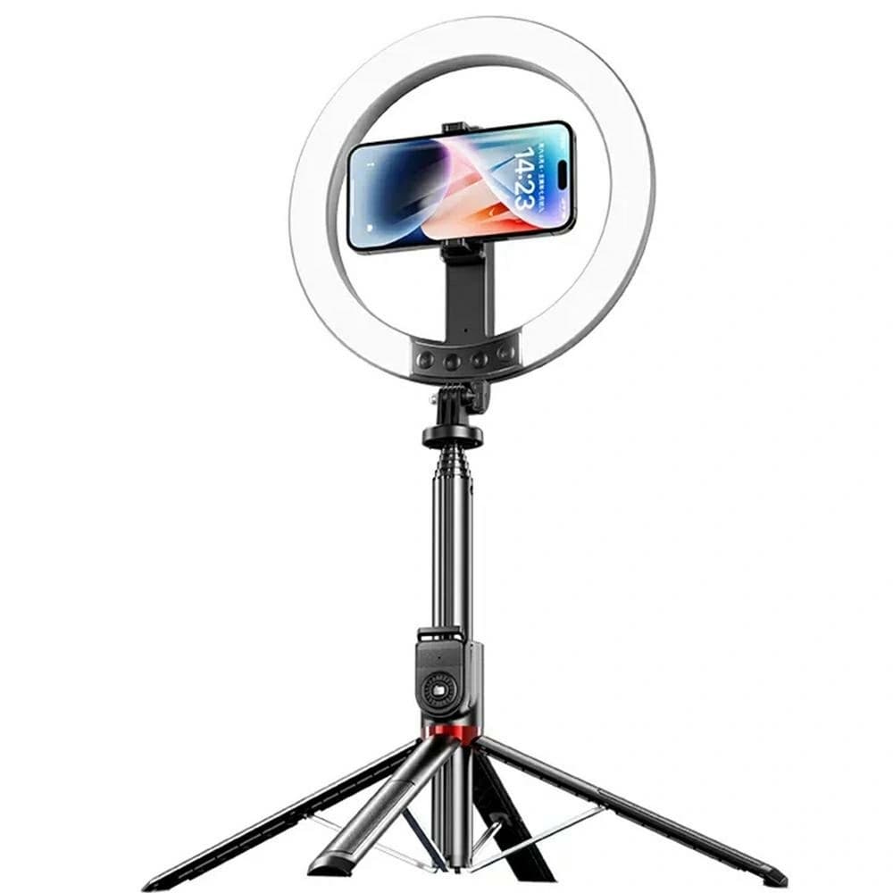 USAMS ZB323 Telefon tartó fényekkel 10 hüvelykes 1200mAh 2.3m fekete - 1