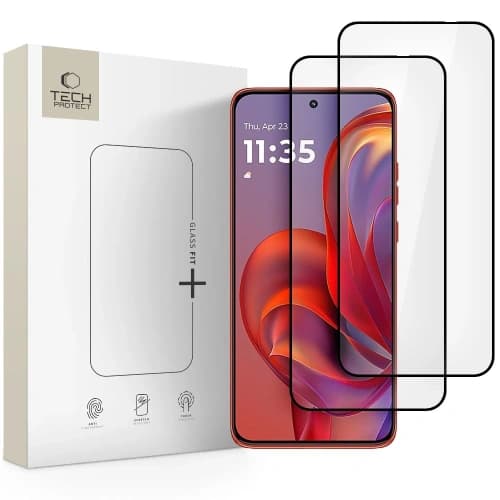 Tech-Protect Glass Fit+ Motorola Edge 50 Neo / 60 Neo Černá [2 BALENÍ]