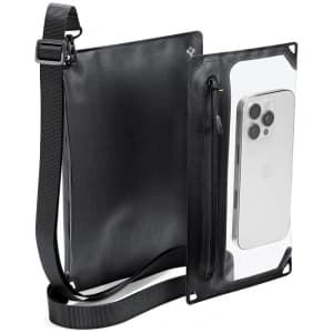 Spigen A640 Husă Universală Impermeabilă Crossbag Neagră