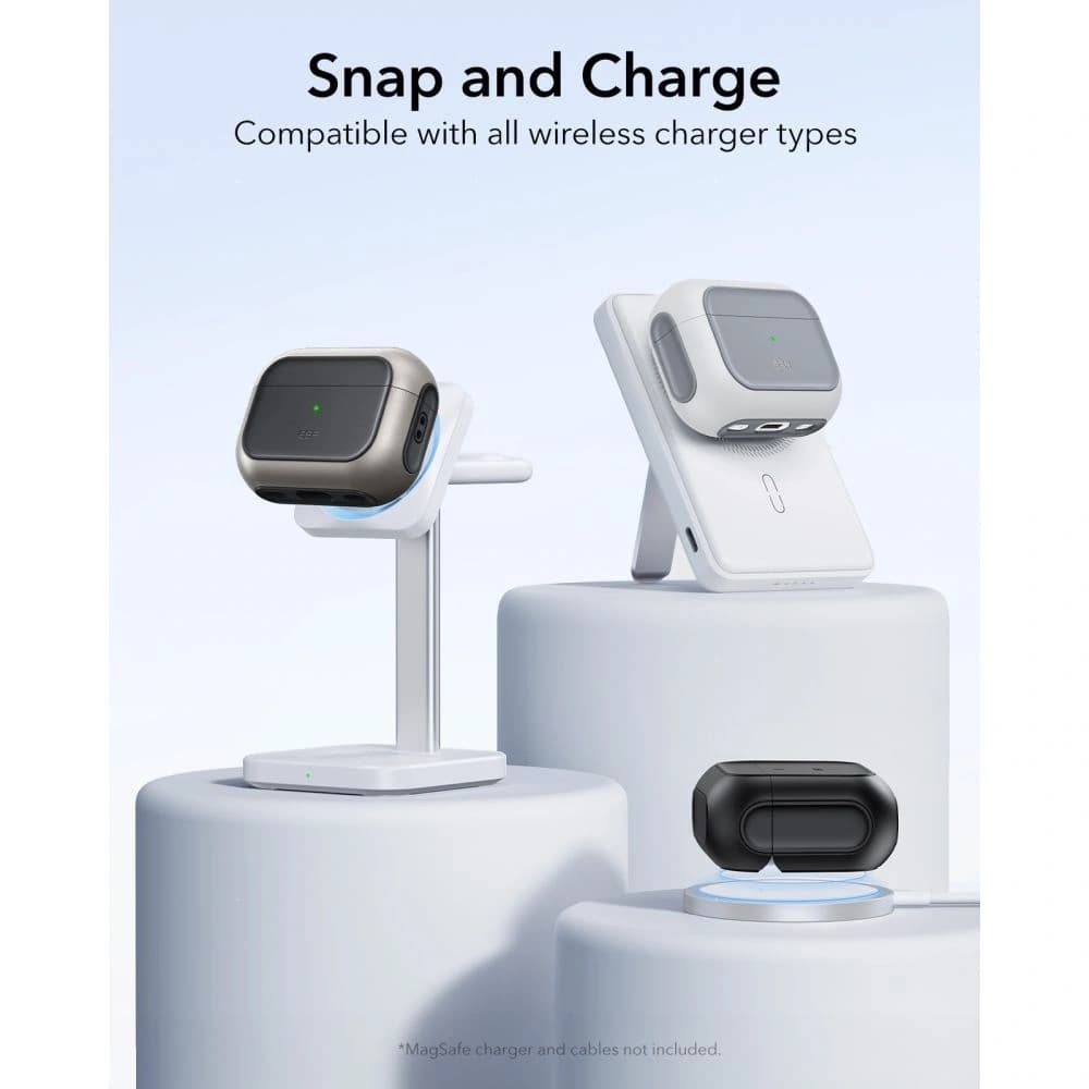 ESR Orbit HaloLock MagSafe Apple AirPods Pro 3 White - 3