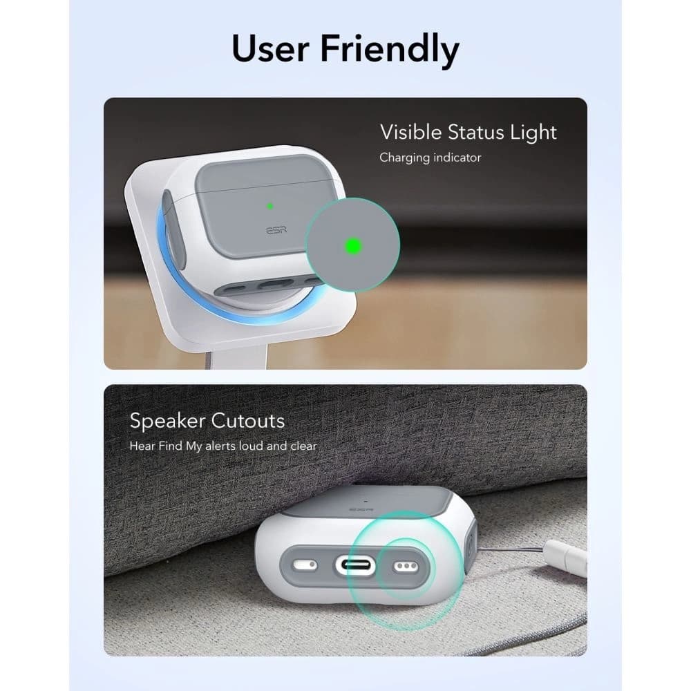 ESR Orbit HaloLock MagSafe Apple AirPods Pro 3 White - 7