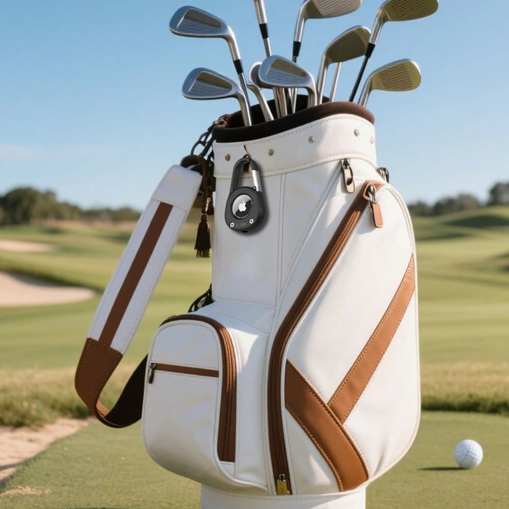 Tech-Protect Slidelock Karabiner Schlüsselanhänger Apple AirTag 1 / 2 Schwarz - 7