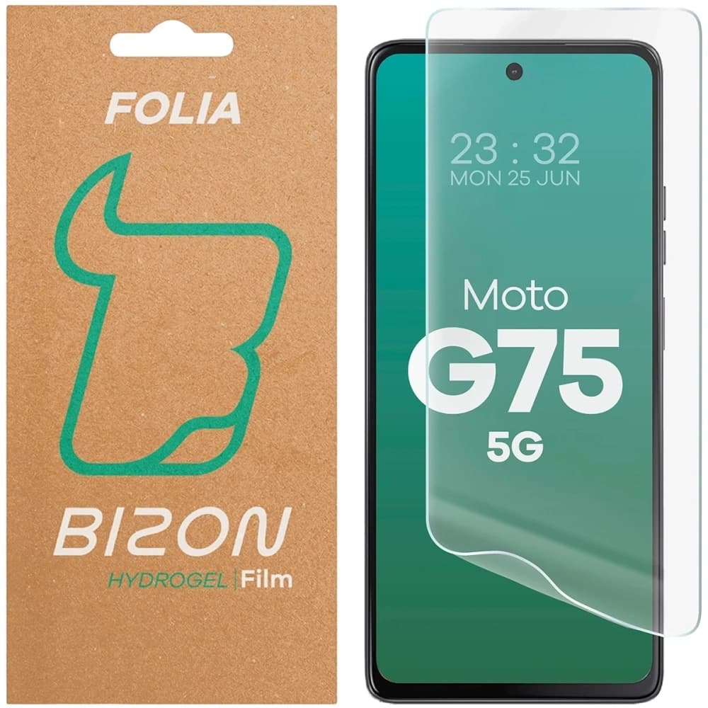 Bizon Glass Hydrogel Elülső Motorola Moto G75 5G - 1