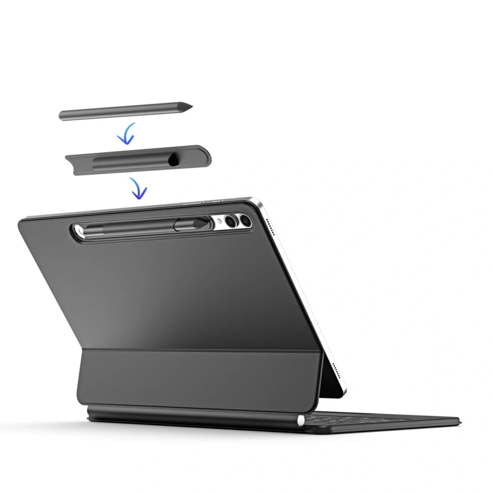 Dux Ducis Keyboard MK Sorozat Bluetooth Samsung Galaxy Tab S9+ Plus / S8+ Plus / S7+ Plus fekete - 10