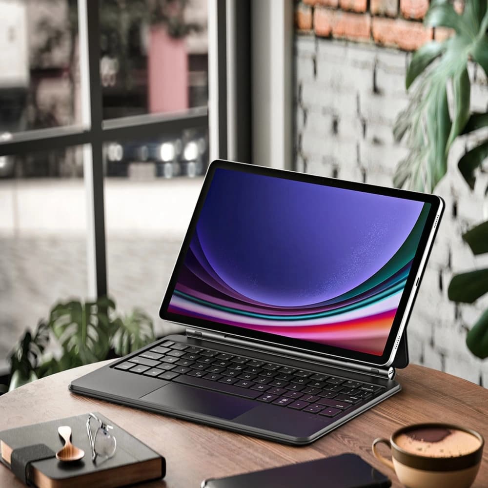 Dux Ducis Tastatur MK Serie Bluetooth Samsung Galaxy Tab S9 / S8 / S7 schwarz - 5