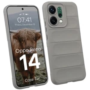 Bizon Case Tur Oppo Reno 14 světle šedá