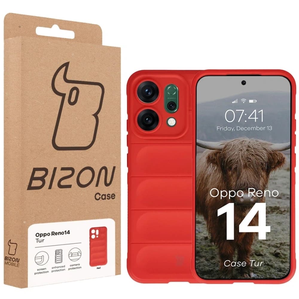 Bizon Case Tur Oppo Reno 14 rot - 8