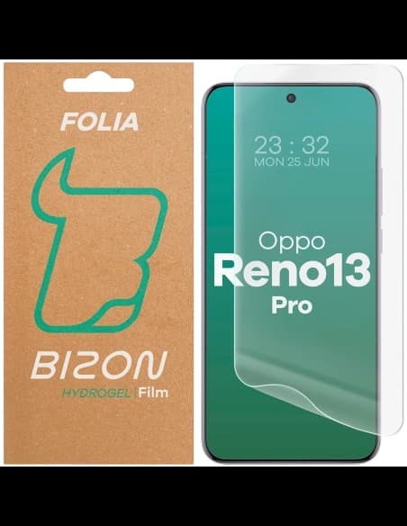 Folia hydrożelowa na ekran Bizon Glass Hydrogel Front do Oppo Reno13 Pro