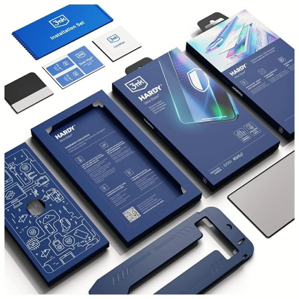 3MK HARDY Ultra Glass Apple iPhone 17e / 16e - 7