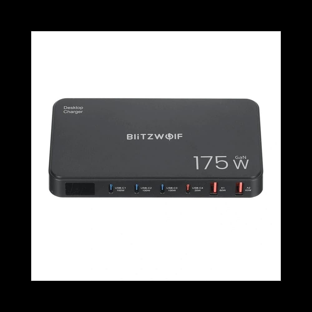 Blitzwolf BW-S30 Stație de Încărcare 6-in-1 4xUSB-C, 2xUSB-A 175W - 4