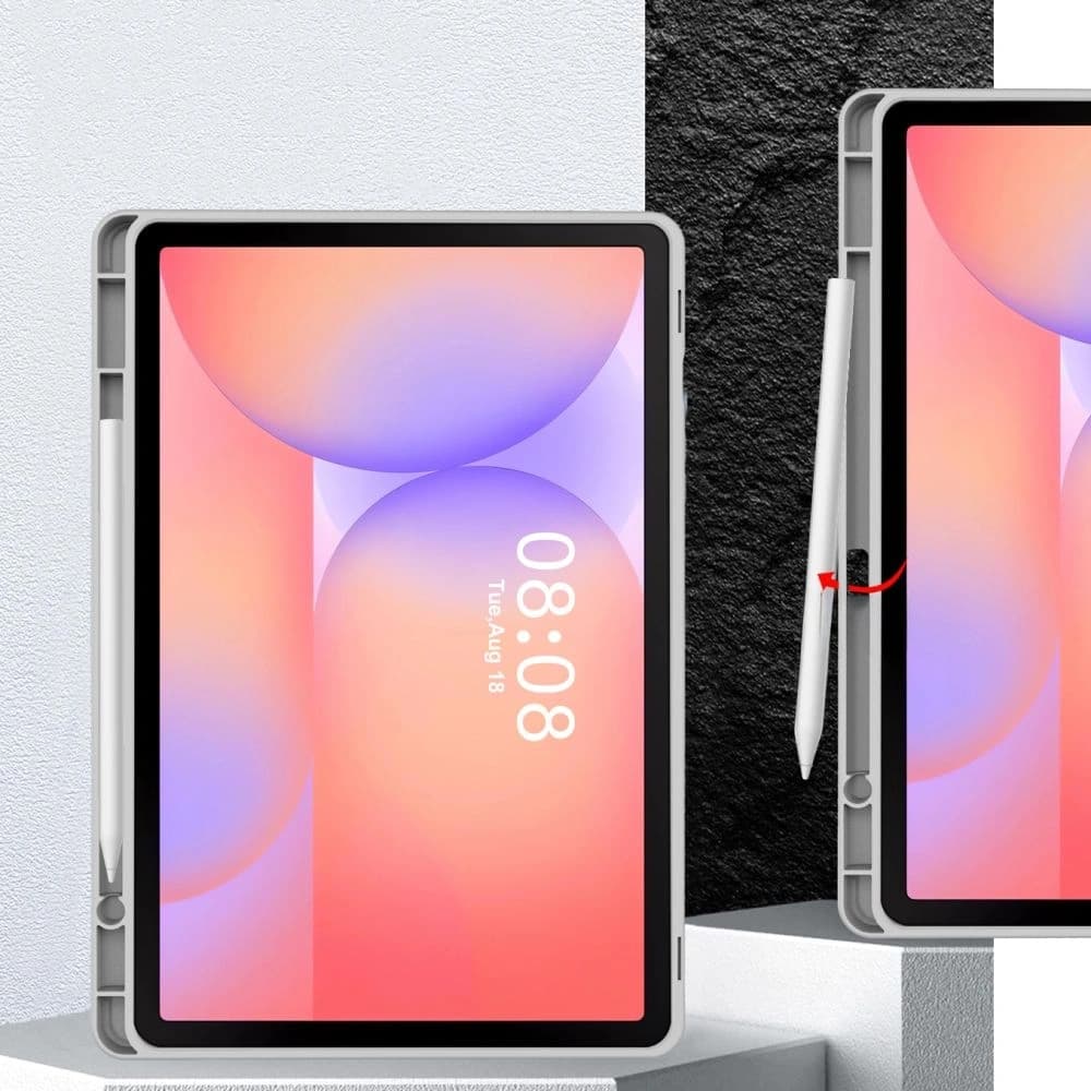 Tech-Protect SmartCase Pen Samsung Galaxy Tab S9 11.0 / S9 FE / S10 FE / S10 Lite 10.9 X710 / X716b / X510 / X516b / X520 / X526 / X400 / X406b Szürke - 6