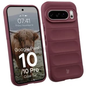Bizon Case Tur Google Pixel 10 / 10 Pro burgundy