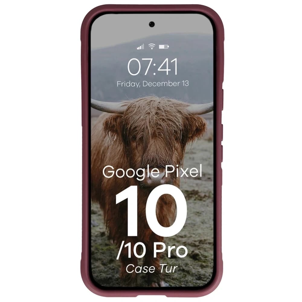 Bizon Case Tur Google Pixel 10 / 10 Pro burgundy - 5