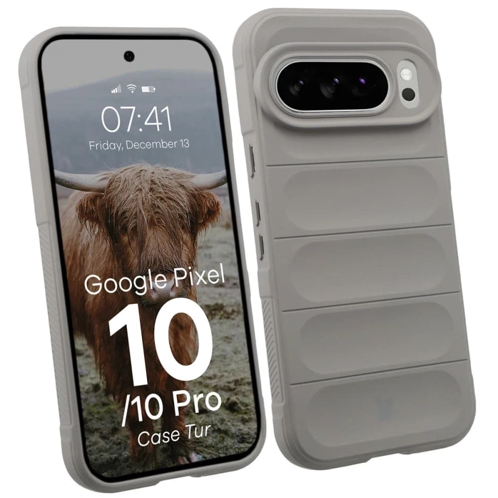 Bizon Case Tur Google Pixel 10 / 10 Pro grey - 1