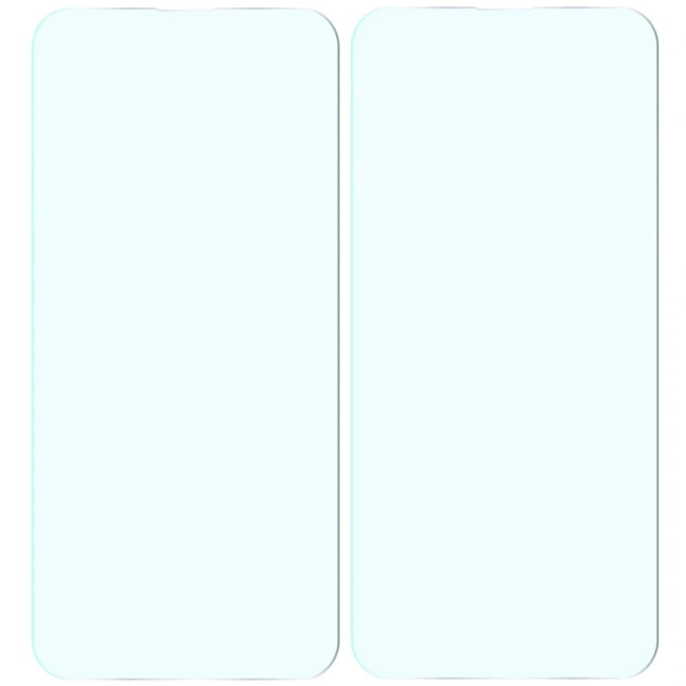 Bizon Glass Clear Duo iPhone 17e / 16e / 14 / 13 Pro / 13 [2 PACK] - 4