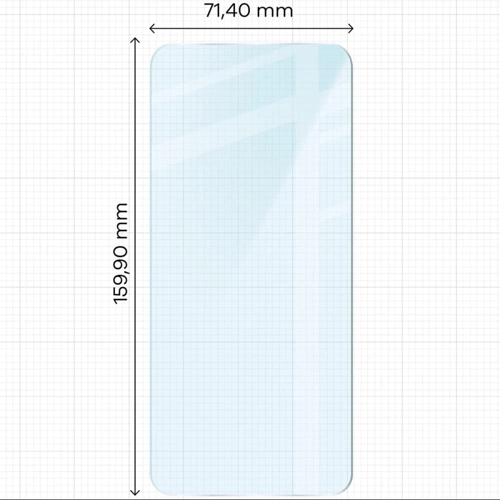 Bizon Glass Clear Duo Realme 14x 5G / C55 / C75 / OnePlus Nord CE 3 Lite / Oppo A60 4G [2 PACK] - 2