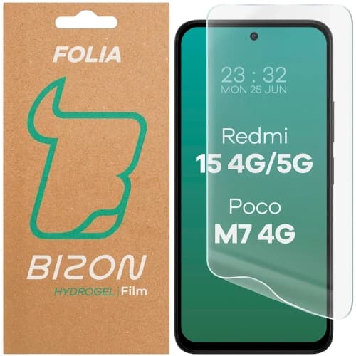 Bizon Glas Hydrogel Front Xiaomi Redmi 15 4G / 5G / POCO M7 4G