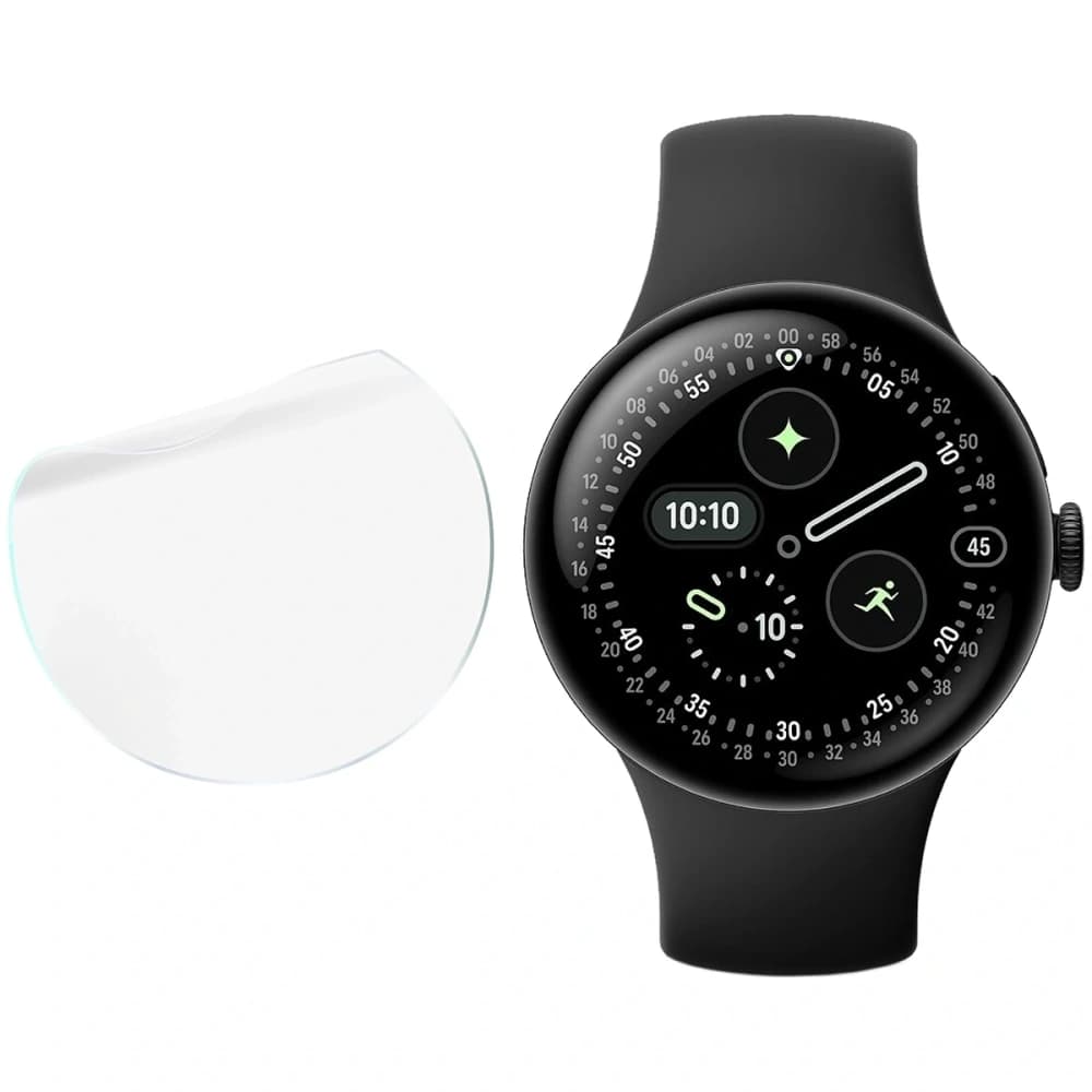 Bizon Glass Watch Hydrogel Duo Google Pixel Watch 4 41mm [2 PACK] - 4
