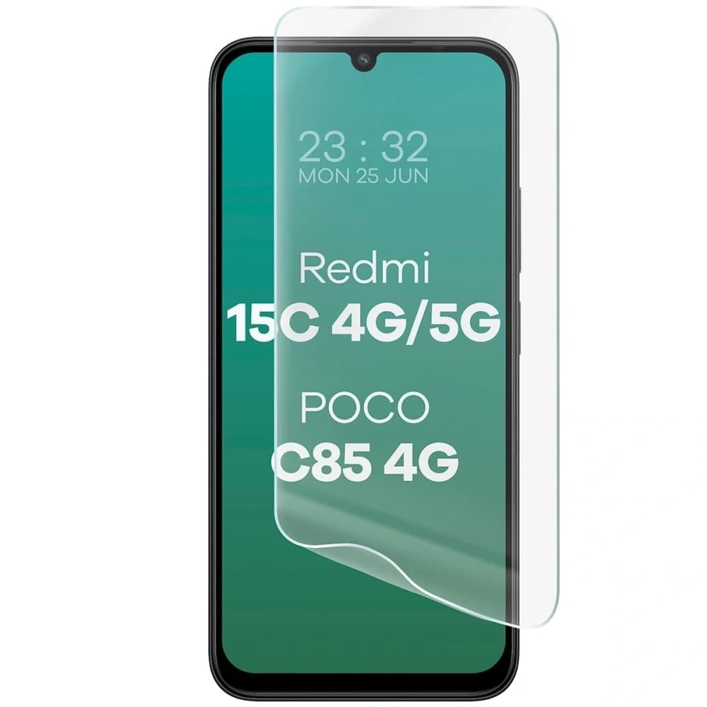 Bizon Glass Hydrogel Přední Xiaomi Redmi 15C 4G / 5G / POCO C85 4G 173mm - 5