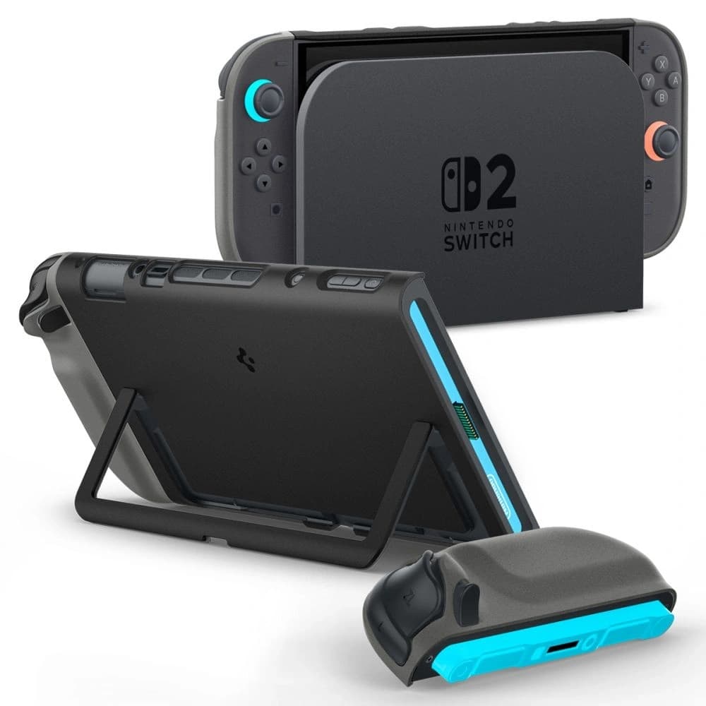 Spigen Nano Pop NintenSwitch 2 Black Sesame - 1