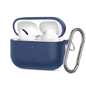 Tech-Protect Silikon-Haken für Apple AirPods Pro 3 Navy Blau